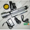 50w Handheld xenon flashlight / hid xenon torch